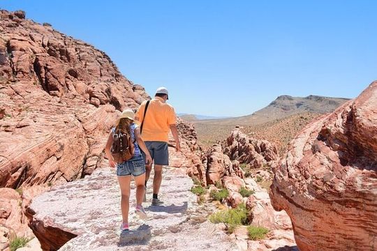 Small Group Hoover Dam Bridge Walk + Red Rock Canyon Combo Tour