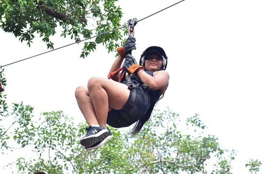 Zipline ,ATV & Cenote Adventure in the Jungle Kingdom