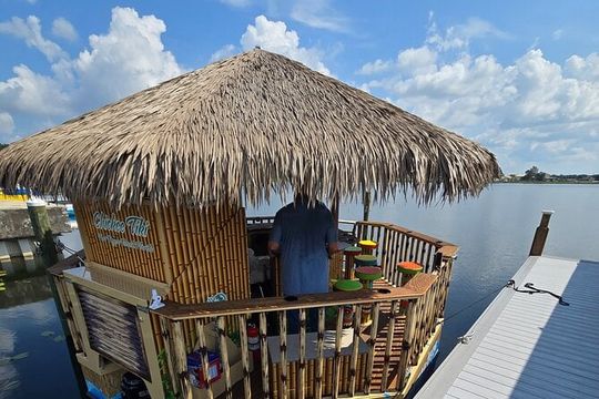 Fort Myers Beach 90 Minute Round Tiki Boat Cruise