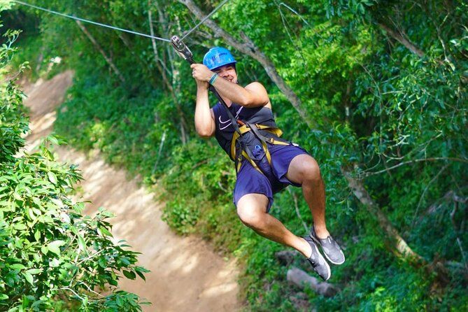 Jungle Adventure Atv, Ziplines And Cenote Swimming