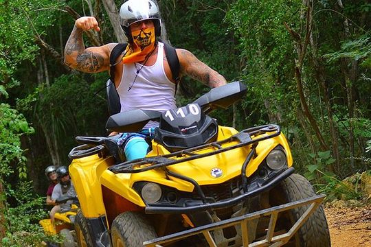ATV Adventure, Canopy in the Jungle and Underground River