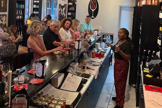 Elevated Wine Tasting Experience in Historic Ybor