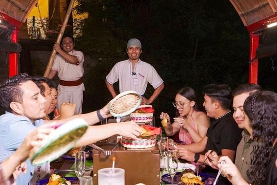 Xoximilco Cancun's Traditional Mexican Cruise and Dinner Party