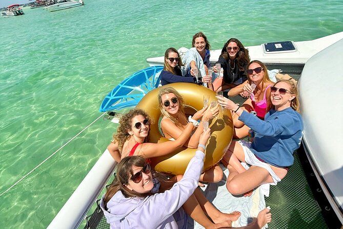 Crab Island Catamaran Charter from 30A | Bachelorette Favorite