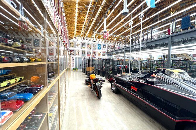 Goldvarg Collection Scale Model Car Museum Experience.