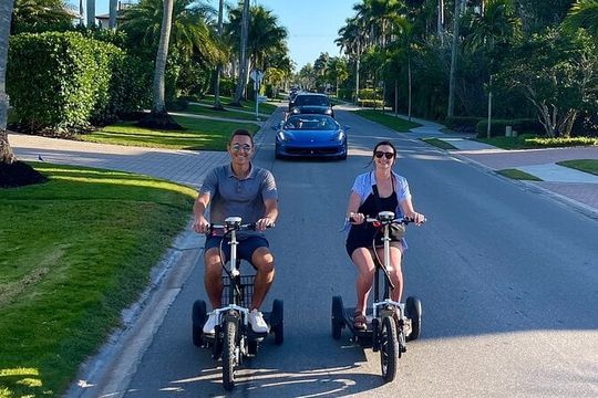 Private Trike and Moped Tour of Downtown Naples Florida