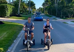 Private Trike and Moped Tour of Downtown Naples Florida