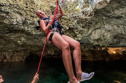 Yaxmuul Cenotes Tulum: Rappel, Swim & Mayan Copal Ceremony