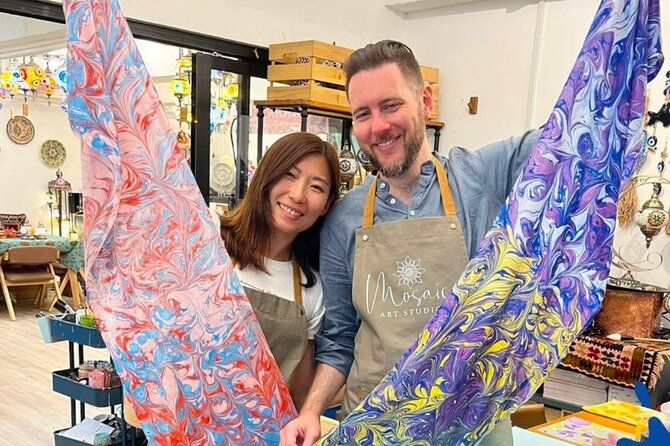 Water Marbling Workshops in Somerset New Jersey
