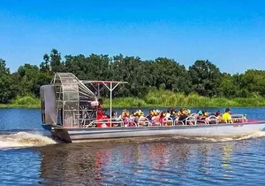 Large Airboat Swamp Tour in New Orleans with Transportation