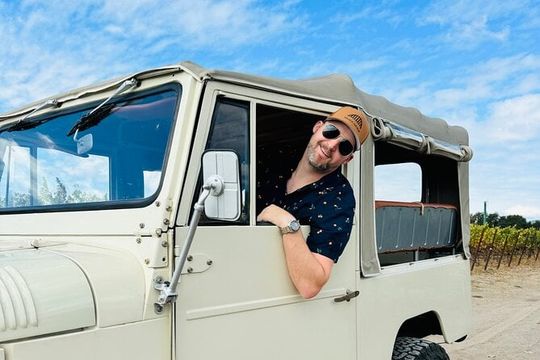 Napa Wine Tasting Tour in a Vintage Toyota Land Cruiser