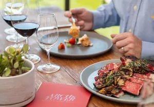 Robert Mondavi Winery Lunch in Downtown Napa