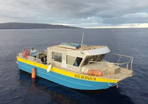 2-Tank Dive K2 Power Catamaran featuring the Molokini Crater