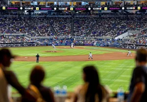Miami Marlins Baseball Game at LoanDepot Park