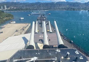 Arizona Memorial and USS Missouri