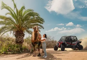 2x1 Combo UTV Side by Side Experience and Camel Ride in Los Cabos