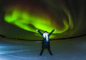 Yellowknife Full Day Tour with Aurora Borealis Northern Light