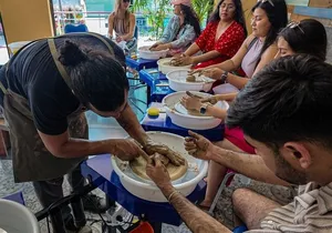 Shaping and Tasting Pottery and Tequila Tasting