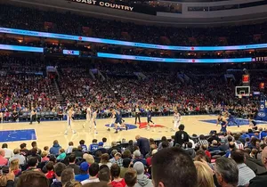 Philadelphia 76ers Basketball Game at Xfinity Mobile Arena