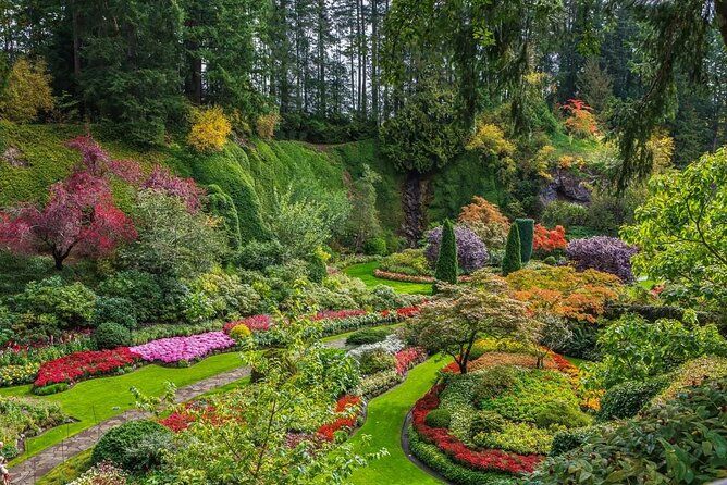 Victoria and Butchart Gardens Tour with Gulf Island Ferry