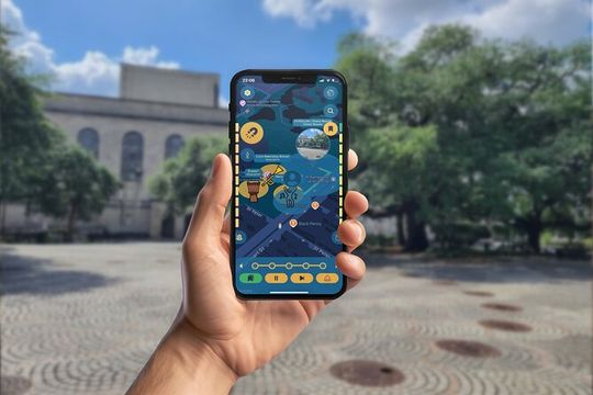 New Orleans Tour GPS App Walking Tour Mobile Game