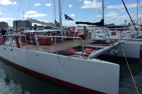 Private 2 Hour Miami Tour aboard Great White 50FT Power Catamaran