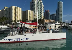 Private 3 Hour Miami Tour aboard Great White 50FT Power Catamaran