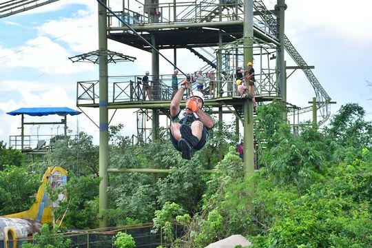 Adventure in Ziplines, ATVs and Cenote in Selvatica from Cancun