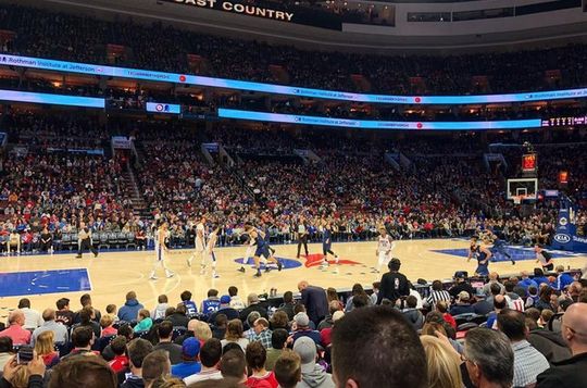 Philadelphia 76ers Basketball Game at Xfinity Mobile Arena