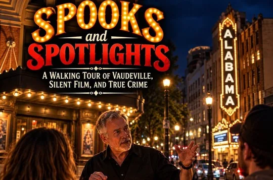 Spooks and Spotlights: A walking tour if vaudeville, film & crime
