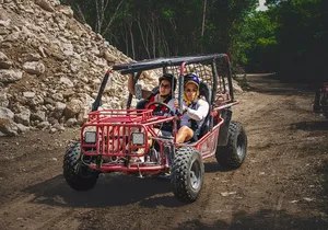 Complete Adventure in the Jungle: Zip-line Buggys and Cenotes