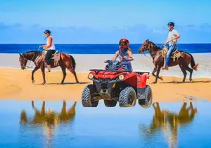 Combo 2x1 in Cabo San Lucas Horseback riding and ATV adventure