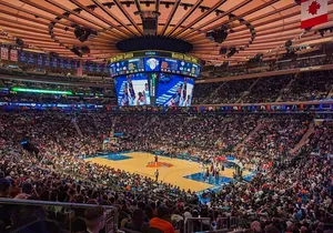 New York Knicks Basketball Game at Madison Square Garden