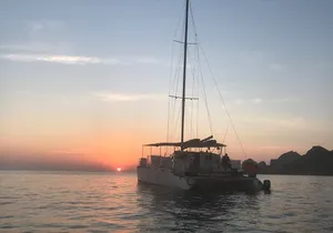 Catamaran La Tortuga Sunset Private Cruise