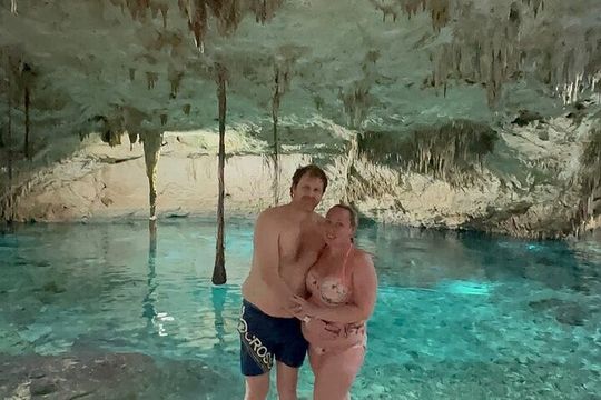 Private Cenote Sac Actun Cave Adventure from Cancun