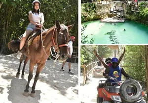 Adventure Horseback Ride, ATV and Cenote