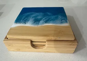 Make Your Own Maui Souvenir: Ocean Resin Coaster Class