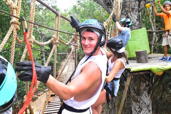 ATV Adventure with Zipline and Cenote Experience