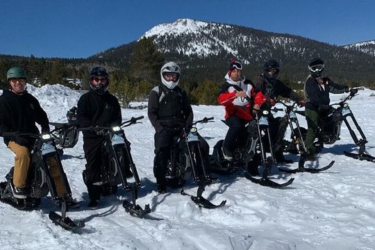 Tahoe Electric Snow Bike Tour