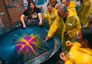 Private Spin Art Experience in New York