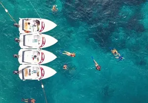 Speedboat tour Snorkeling and Transportation for One Price