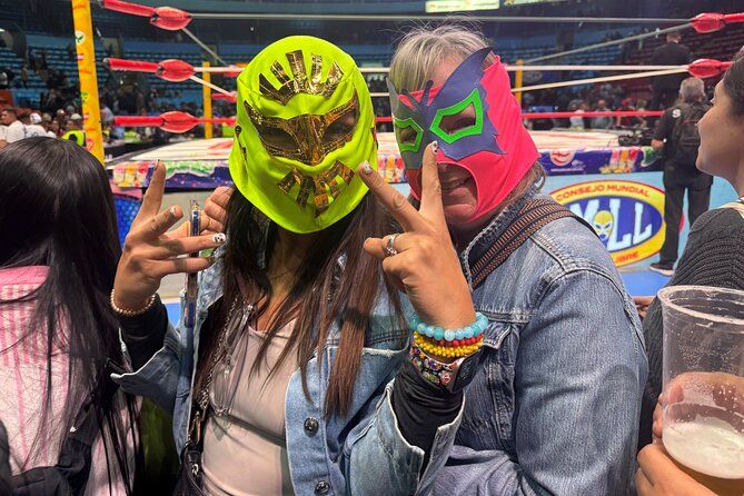 Lucha Libre Alcohol-Free Tour : Ice Cream + Mask + Walk + Guide