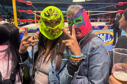 Lucha Libre Alcohol-Free Tour : Ice Cream + Mask + Walk + Guide