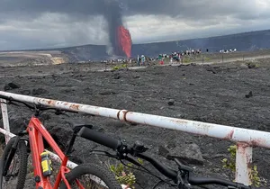 E Bike Volcanoes National Park Tour