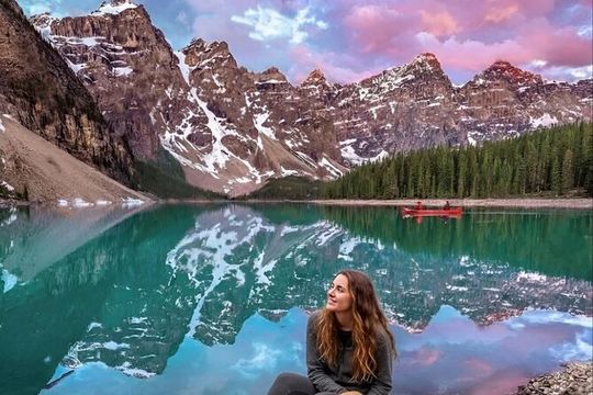 Sunrise Moraine Lake and Lake Louise Adventure