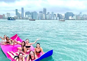 Miami Nixon Sandbar Hop-on Hop-off Boat Tour up to 10 Pax