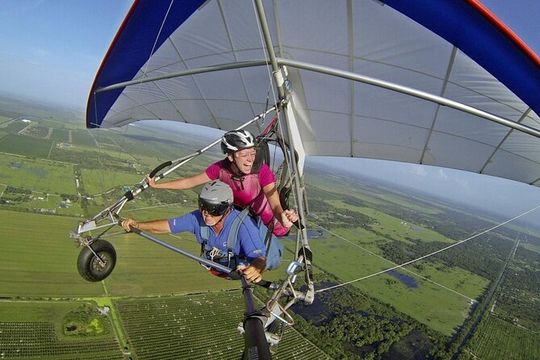 Tandem Hang Gliding Discovery Flight 1500ft in Clewiston, FL