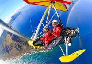 Powered Hang Gliding in North Shore Oahu, Hawaii