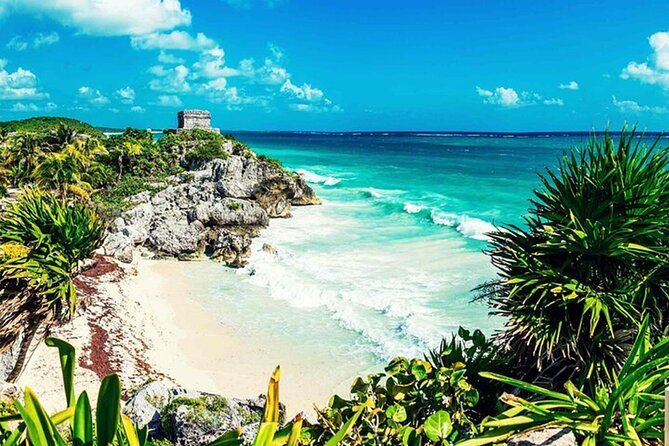 Private Tour to Tulum and Coba ruins with Cenote Cave Swimming