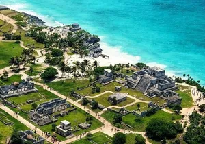 From Cancun Tulum Ruins, Cenote Snorkeling Cave and Sea Turtles